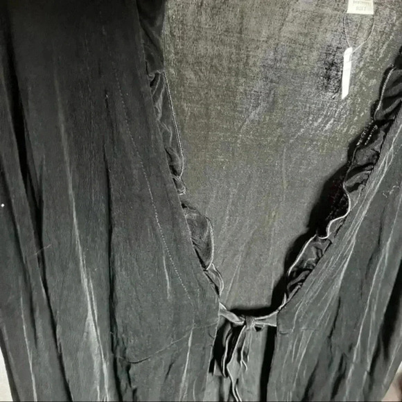 Chicos black cardigan Longsleeve black sheer - Picture 6 of 6